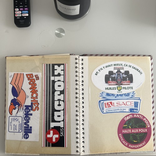 Lot autocollant - de, 5