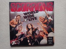 2 LP 33T SCORPIONS "World Wide Live" BMG 538881301 EUROPE 2023 LP COULEUR NEUF -