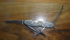 petit canif argent massif