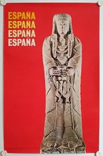 Affiche Tourisme Espagne 1972