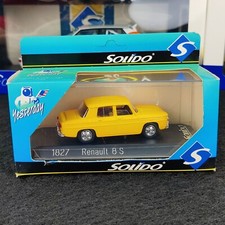 VOITURE SOLIDO RENAULT 8S JAUNE REF 1827 1:43 EN BOITE MADE IN FRANCE