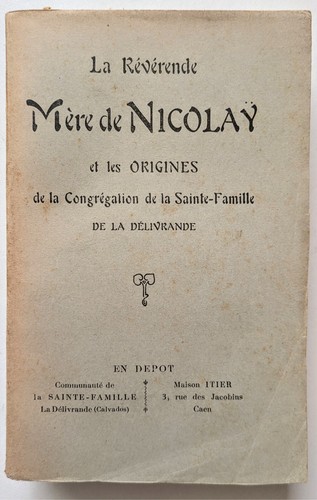 Mère nicolaÿ origines - de, :