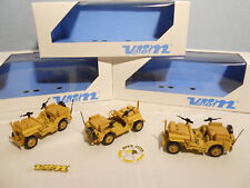 VEREM JFD JEEP SAS COULEUR SABLE LOT (3) MODELES   ARTICLES NEUFS BOITES