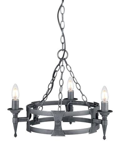 Chandelier camelot noir - camelot, 7