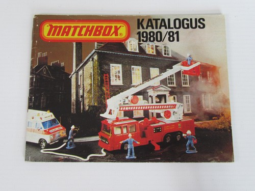 E395 catalogue matchbox - e395, 1980