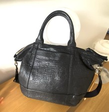 Gerard Darel  Westbourne Portobello Sac Cuir Noir Cabas bag borsa vintage