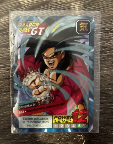 Carte dragon ball goku - ball,