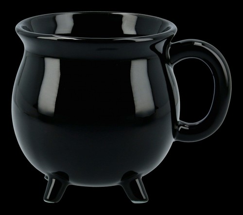 Tasse porcelaine noire - tasse,