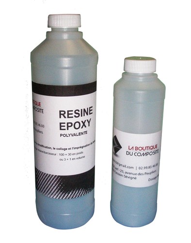 Kit 325g résine - de,