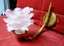 Applique en bronze doré et