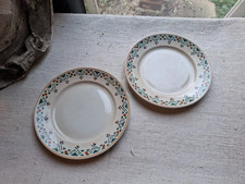 2  Assiettes  a dessert kg luneville modèle josselin