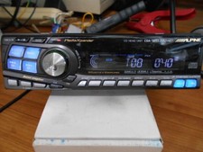 ALPINE CDA-7892J Autoradio FM/AM CD Head Unit 1DIN Receiver Fonctionne Confirmé