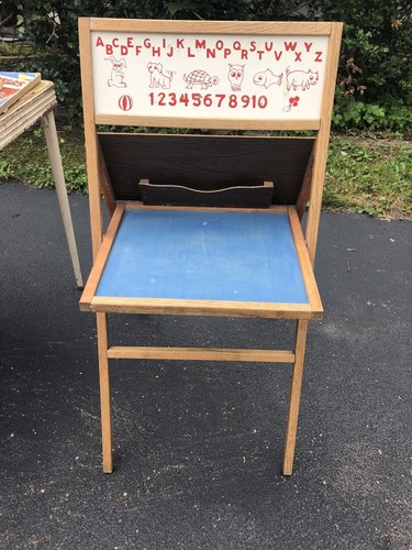 Vintage child folding - child's, easel