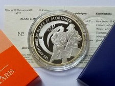 COFFRET 10 EURO BLAKE ET MORTIMER 2010 ARGENT BE FDC
