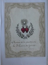 image pieuse aimé soit partout le sacre coeur de jesus