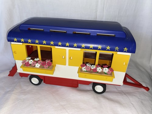Playmobil roulotte circus - roulotte,