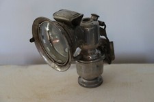 lampe MILLER'S de " vélo " bicyclette cycle 1900s Birmingham vendue dans son jus