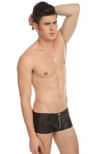 Boxer zippé taille M  noir
