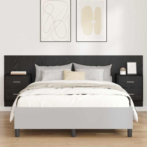 Tête lit avec armoire - lit,