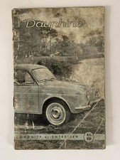 NOTICE POUR RENAULT DAUPHINE