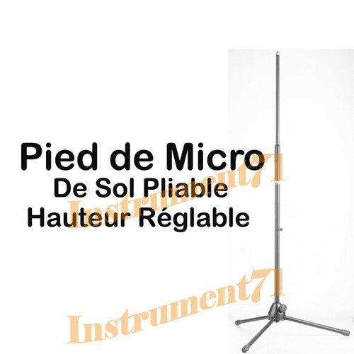 Pied micro sol droit - pied, de