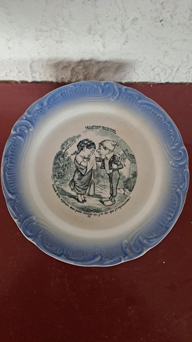 Assiette parlante gien - assiette,