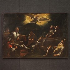 Ancien tableau Bassano bergers