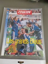 L'équipe 11 Juillet 1998 Magazine Foot France Coupe Du Monde 1998