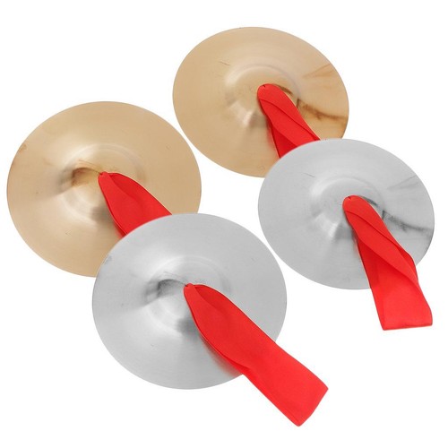 Lot cymbales en cuivre - 2,