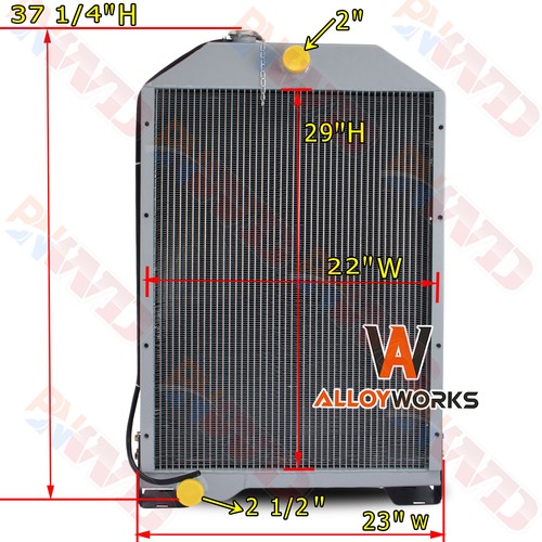 Re38664 re21893 row radiator - re21893, 3