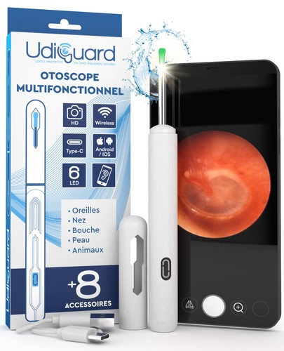 Otoscope oreille avec caméra - otoscope,