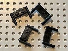 4 x LEGO Black Plate ref 3839b