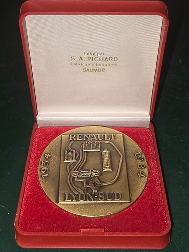 Médaille bronze renault lyon - médaille,