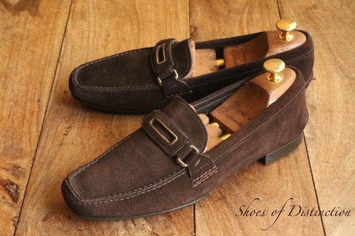 Mocassins prada marron daim - marron,