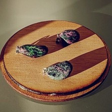 Pendentif Pierre Rubis Zoisite sur oeillet en argent