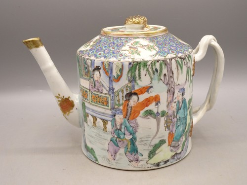 Théière ancienne en - théière,