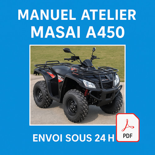 Manuel atelier masai a450 2023 - masai,
