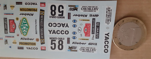 Decalcomanie decals 43 - decalcomanie, 1/43
