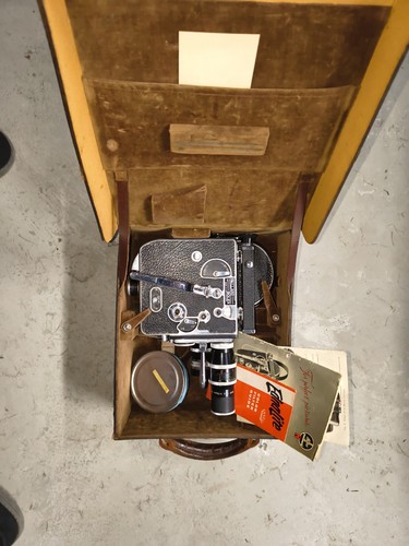 Vintage paillard bolex 8mm - h8,