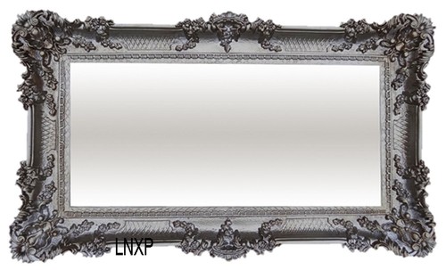 Miroir mural altsilber 96x57 - mural,