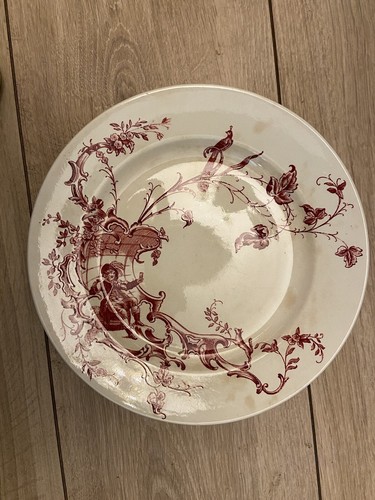 Assiette plate jules vieillard - assiette,