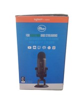 Microphone en streaming noir