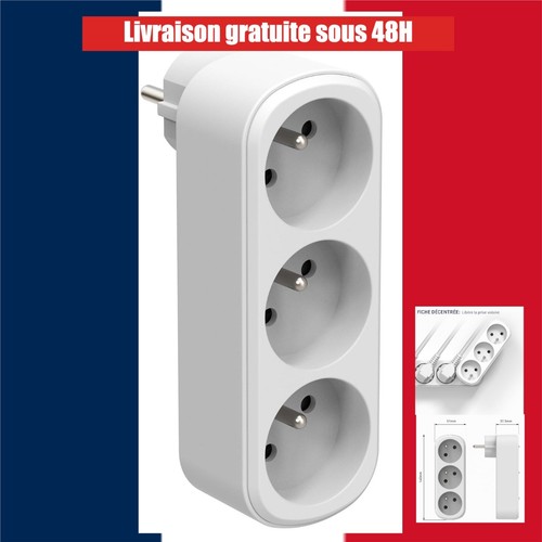 Adaptateur mural prises - mural,
