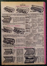 Boite peinture aquarelle huile