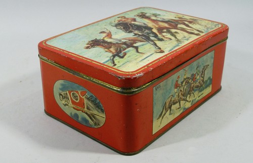 Ancienne boite fer - ,
