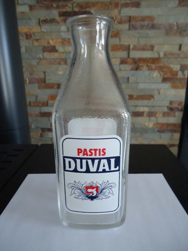 Ancienne carafe publicitaire - ancienne,