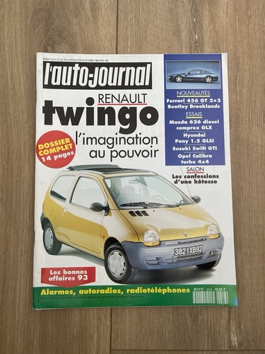 Revue auto journal 1992 - l'auto-journal,