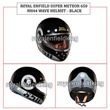 Compatible Avec Royal Enfield Super Meteor 650 "Casque NH44 WAVE - NOIR"