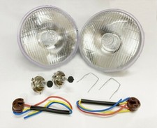 Lucas 7” Conversion LHD Phare Jaguar XJ6 XJ6C Européen 1970-1987 Pas De Pilote