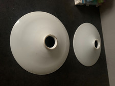 2 ABAT-JOUR EN OPALINE MONTE